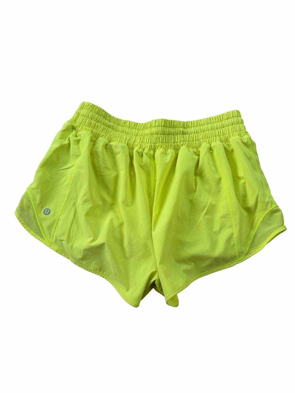 Lululemon Women’s Size 8 Hotty Hot High Rise Short 2.5" Highlight Yellow - Picture 2 of 13
